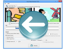 Click to view Easy Video Reverser 2.4 screenshot